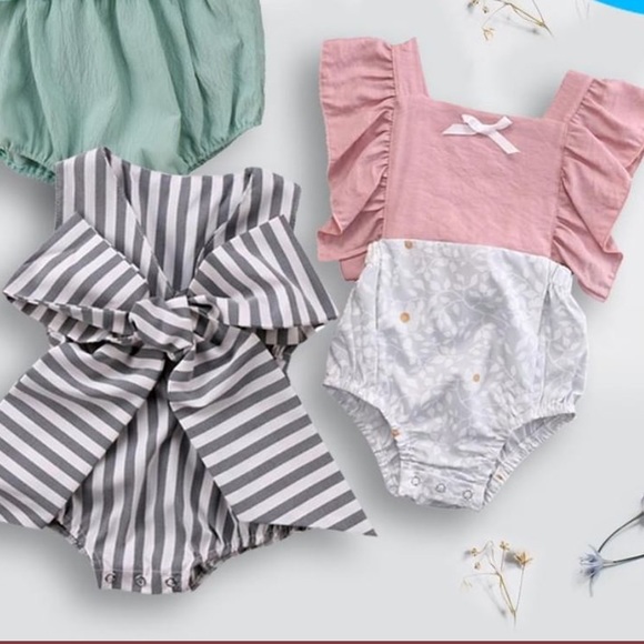 Pink Ruffles Romper - Picture 2 of 5